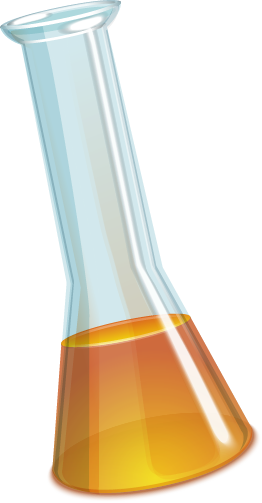 Decorative Laboratory Glassware Parallax Asset